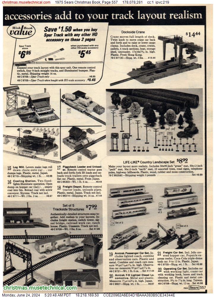 1975 Sears Christmas Book, Page 557
