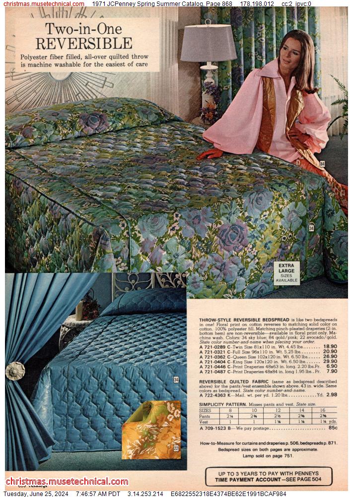 1971 JCPenney Spring Summer Catalog, Page 868