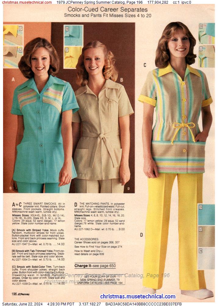 1979 JCPenney Spring Summer Catalog, Page 196