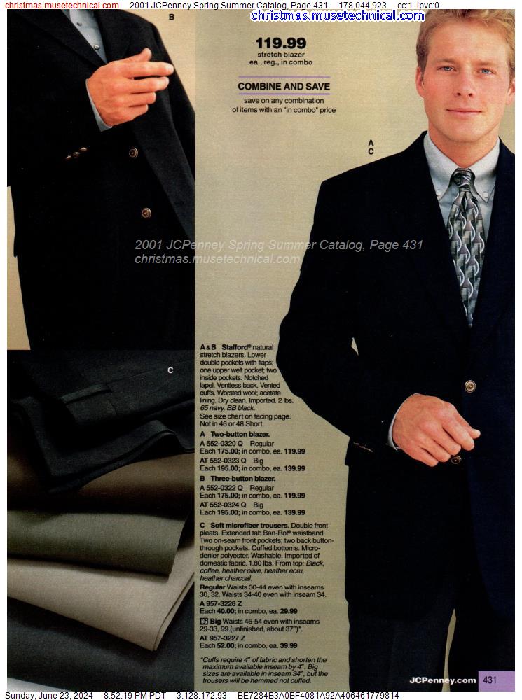 2001 JCPenney Spring Summer Catalog, Page 431