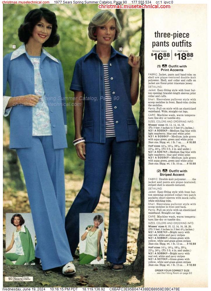 1977 Sears Spring Summer Catalog, Page 90