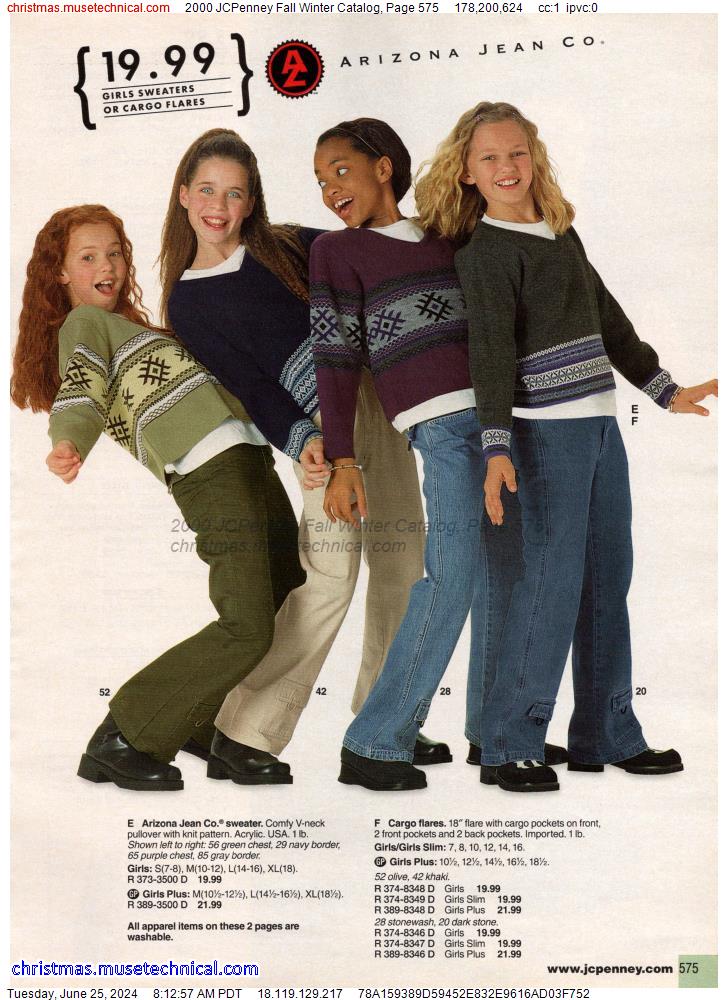 2000 JCPenney Fall Winter Catalog, Page 575