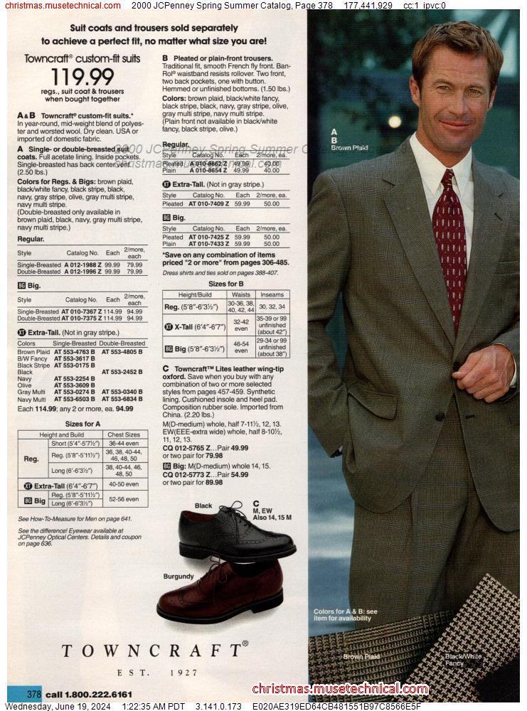 2000 JCPenney Spring Summer Catalog, Page 378