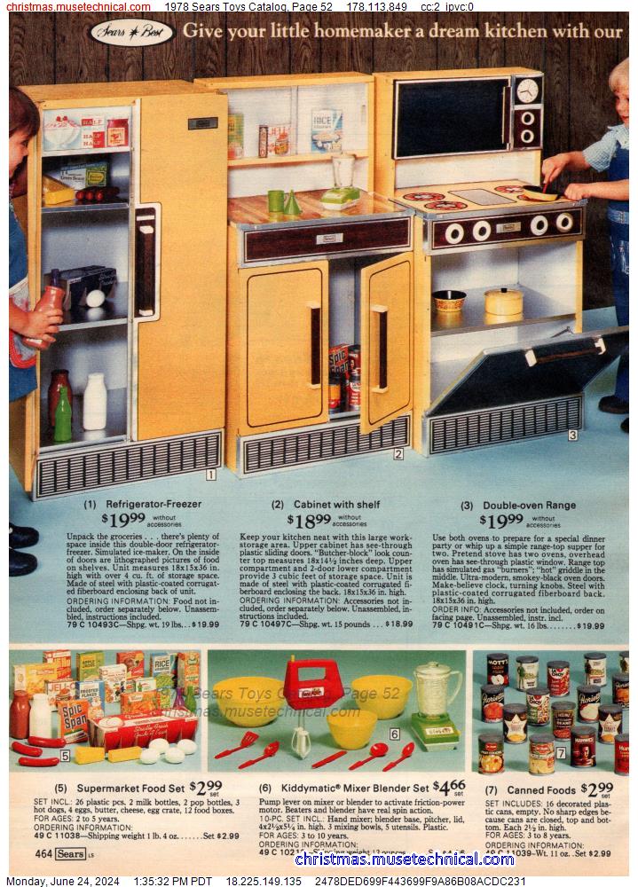 1978 Sears Toys Catalog, Page 52