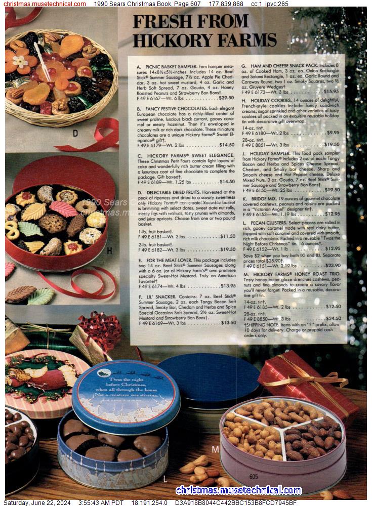 1990 Sears Christmas Book, Page 607