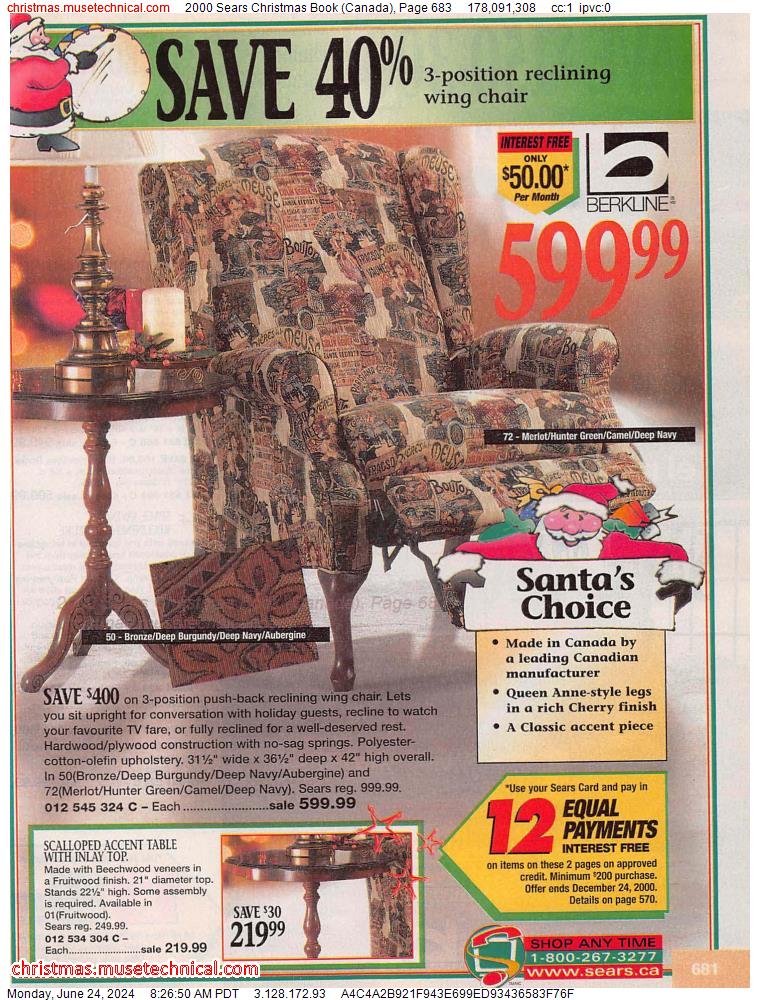 2000 Sears Christmas Book (Canada), Page 683