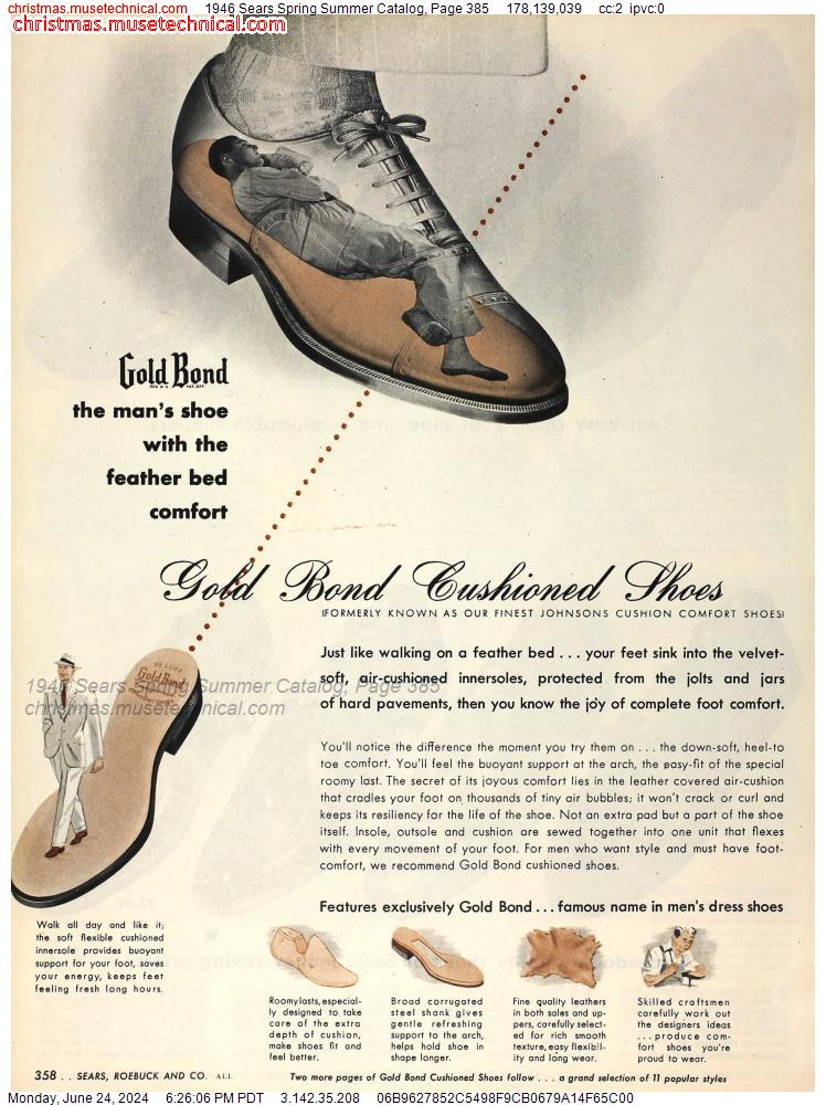 1946 Sears Spring Summer Catalog, Page 385