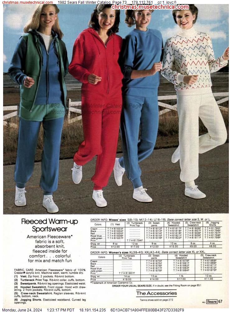 1982 Sears Fall Winter Catalog, Page 73