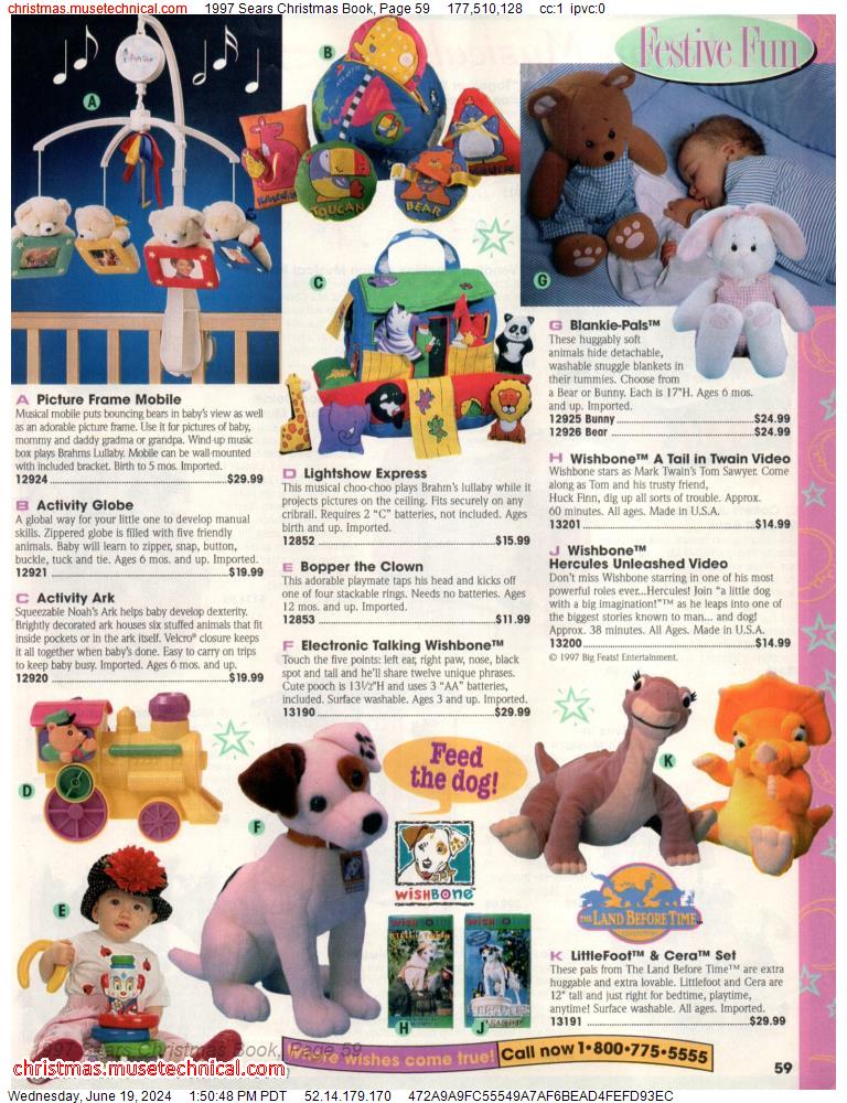 1997 Sears Christmas Book, Page 59