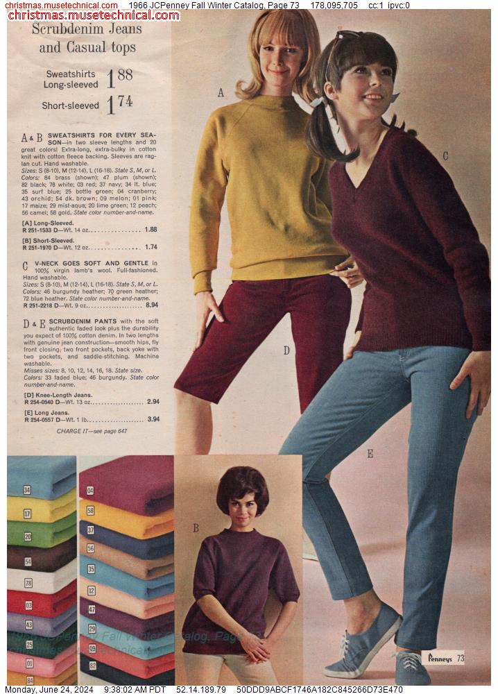 1966 JCPenney Fall Winter Catalog, Page 73