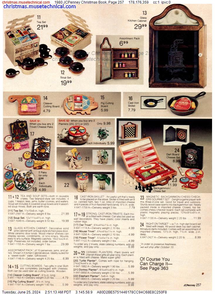 1980 JCPenney Christmas Book, Page 257