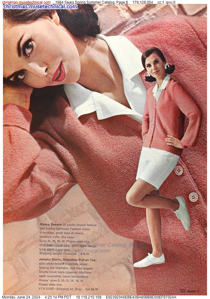 1964 Sears Spring Summer Catalog, Page 6