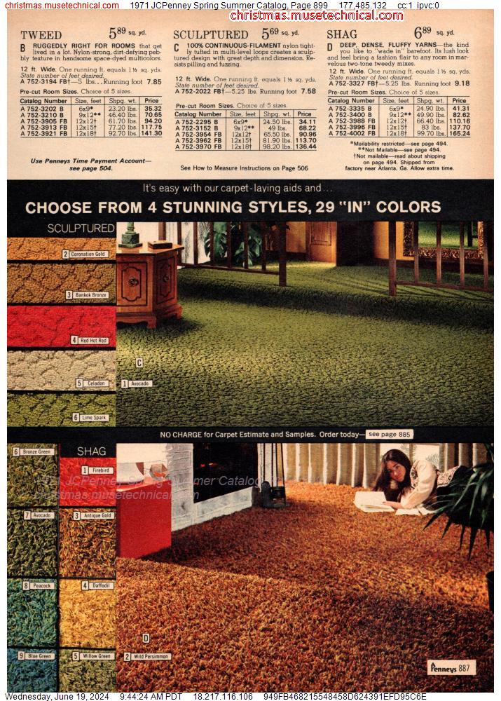 1971 JCPenney Spring Summer Catalog, Page 899