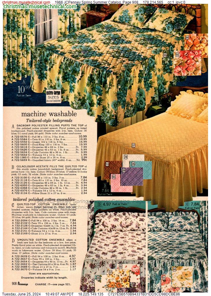 1966 JCPenney Spring Summer Catalog, Page 908