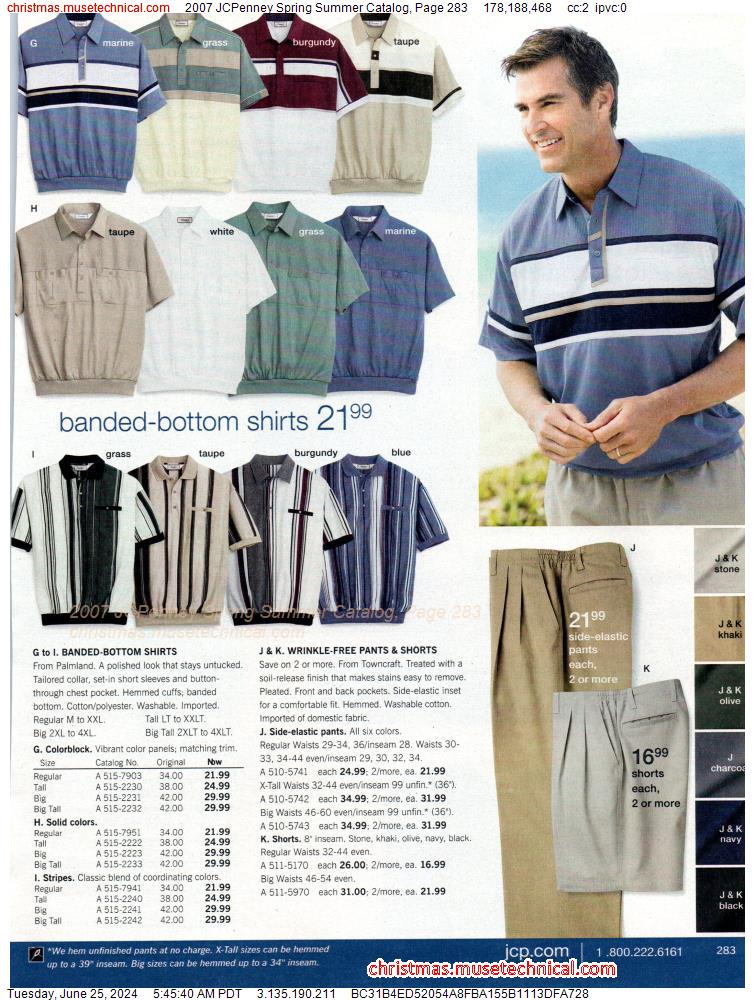 2007 JCPenney Spring Summer Catalog, Page 283