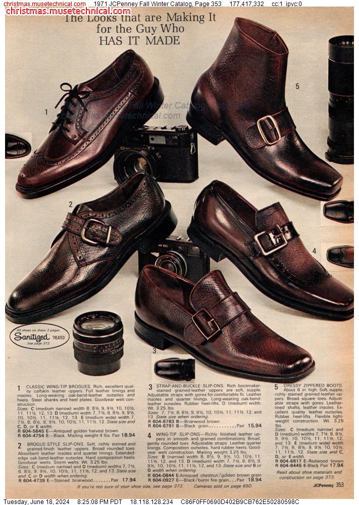 1971 JCPenney Fall Winter Catalog, Page 353