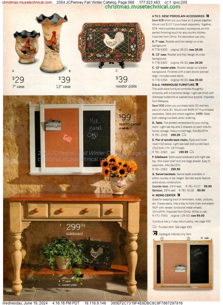 2004 JCPenney Fall Winter Catalog, Page 568