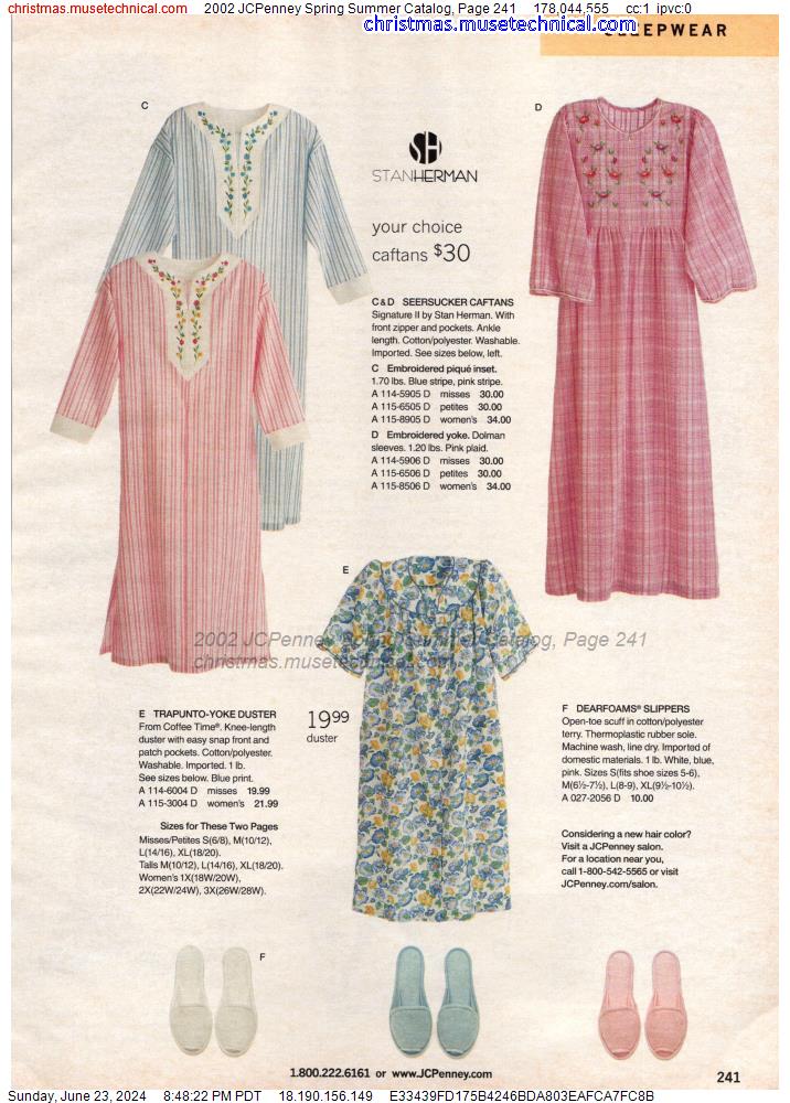 2002 JCPenney Spring Summer Catalog, Page 241