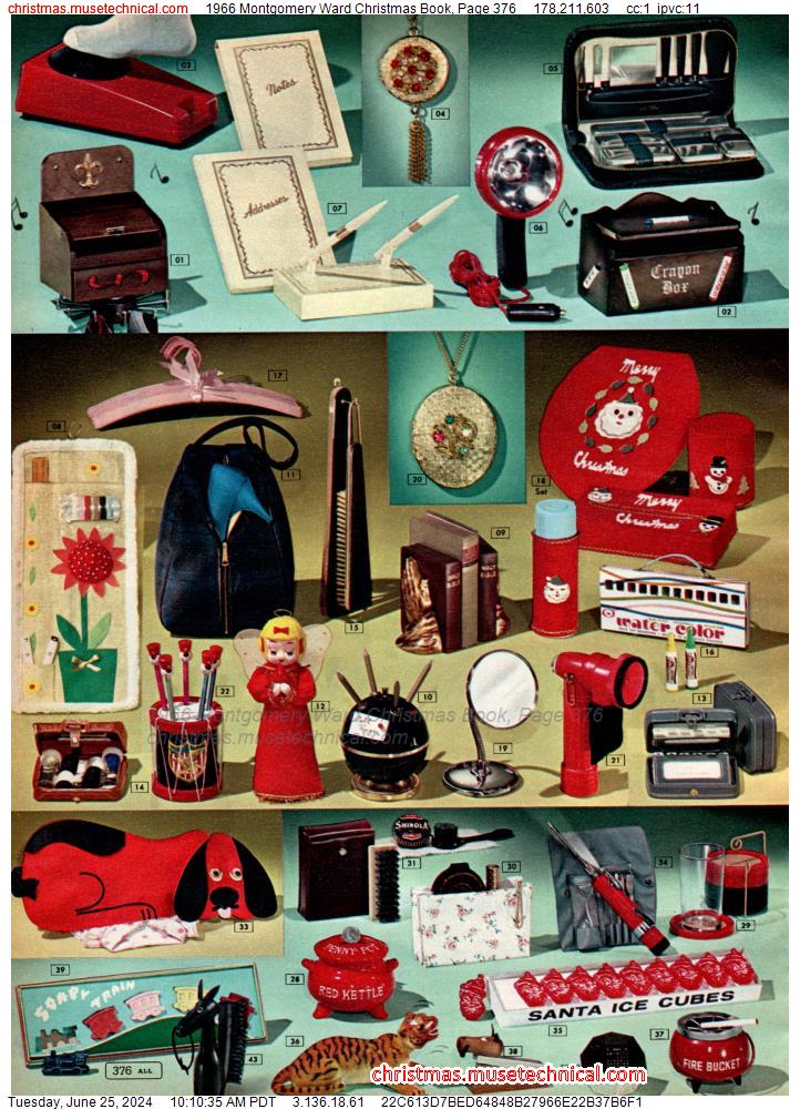 1966 Montgomery Ward Christmas Book, Page 376
