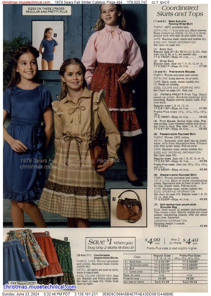1979 Sears Fall Winter Catalog, Page 484