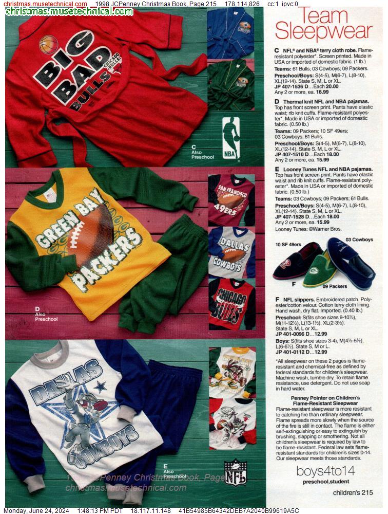 1998 JCPenney Christmas Book, Page 215