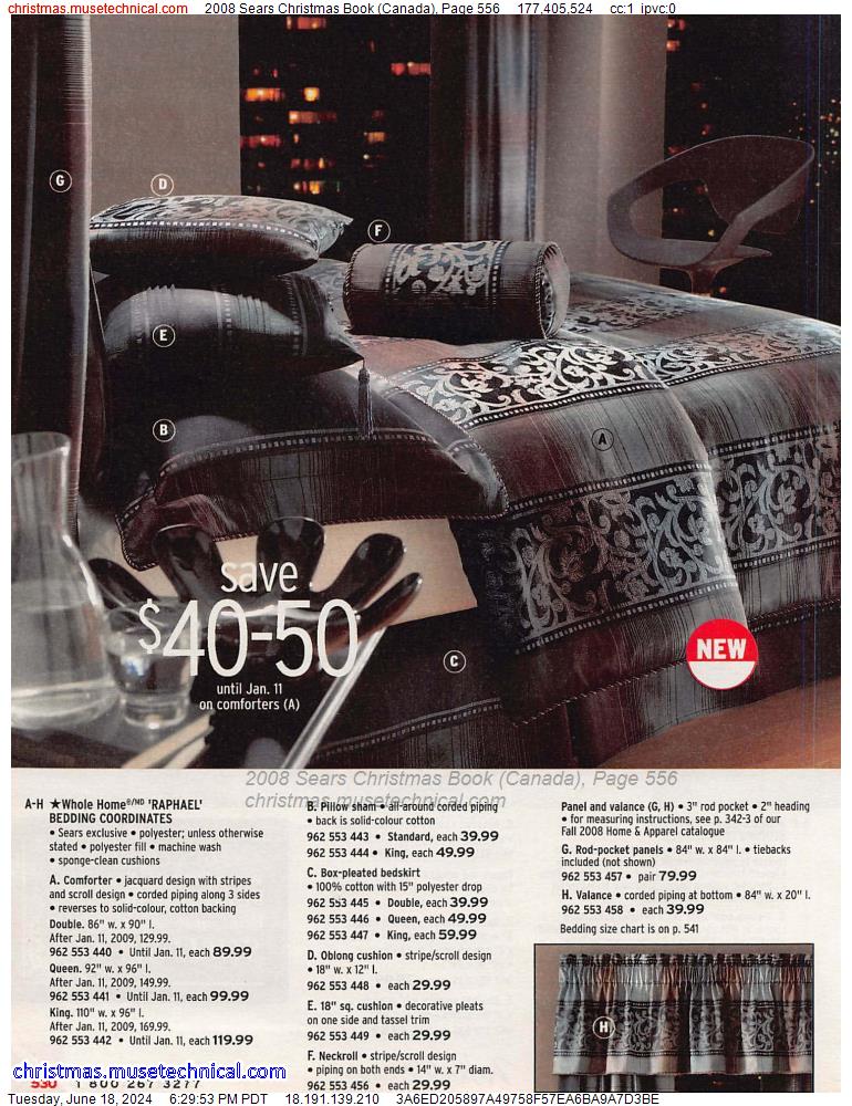 2008 Sears Christmas Book (Canada), Page 556