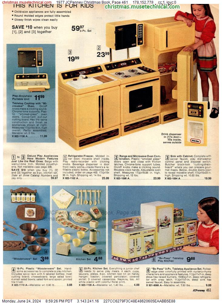 1977 JCPenney Christmas Book, Page 461