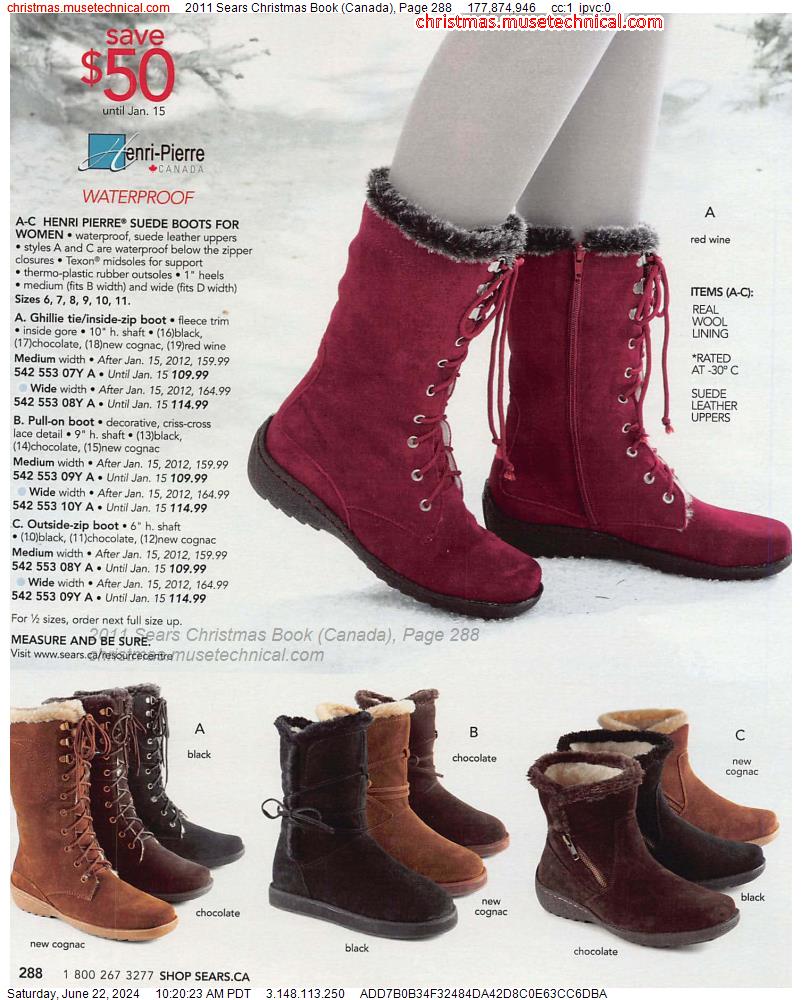 2011 Sears Christmas Book (Canada), Page 288