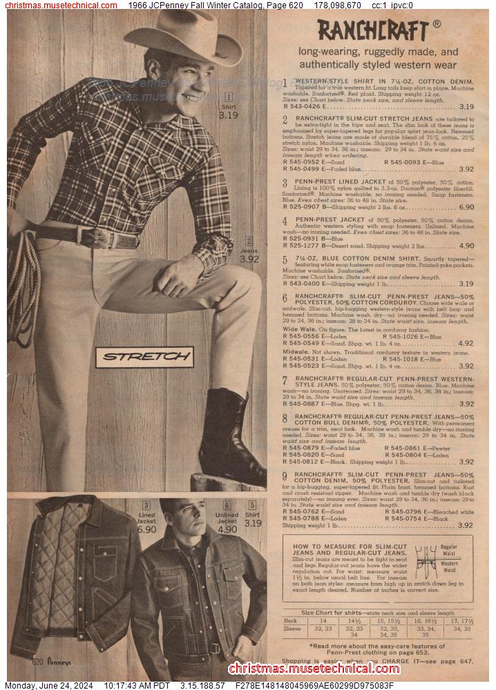 1966 JCPenney Fall Winter Catalog, Page 620