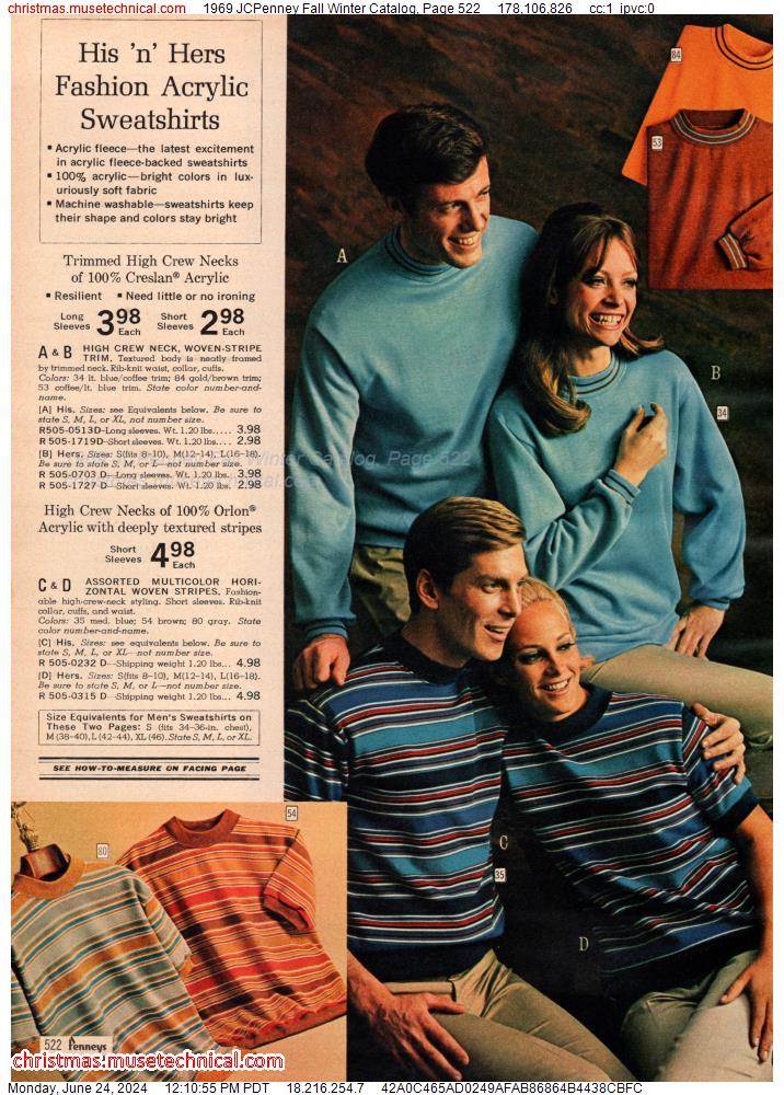 1969 JCPenney Fall Winter Catalog, Page 522