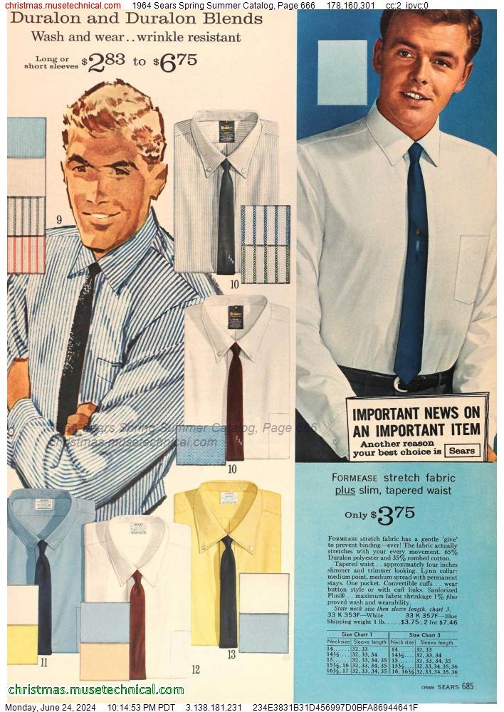 1964 Sears Spring Summer Catalog, Page 666