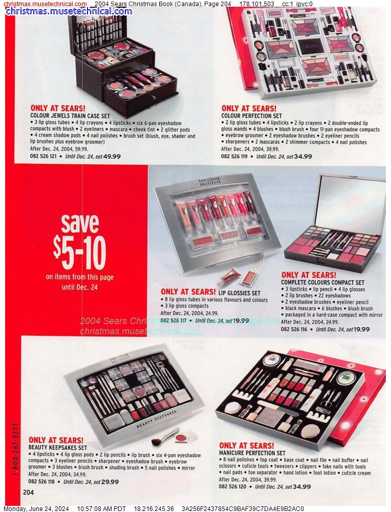 2004 Sears Christmas Book (Canada), Page 204