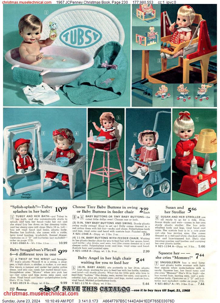1967 JCPenney Christmas Book, Page 230
