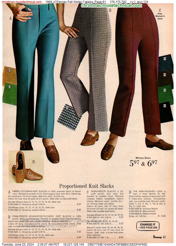 1969 JCPenney Fall Winter Catalog, Page 61