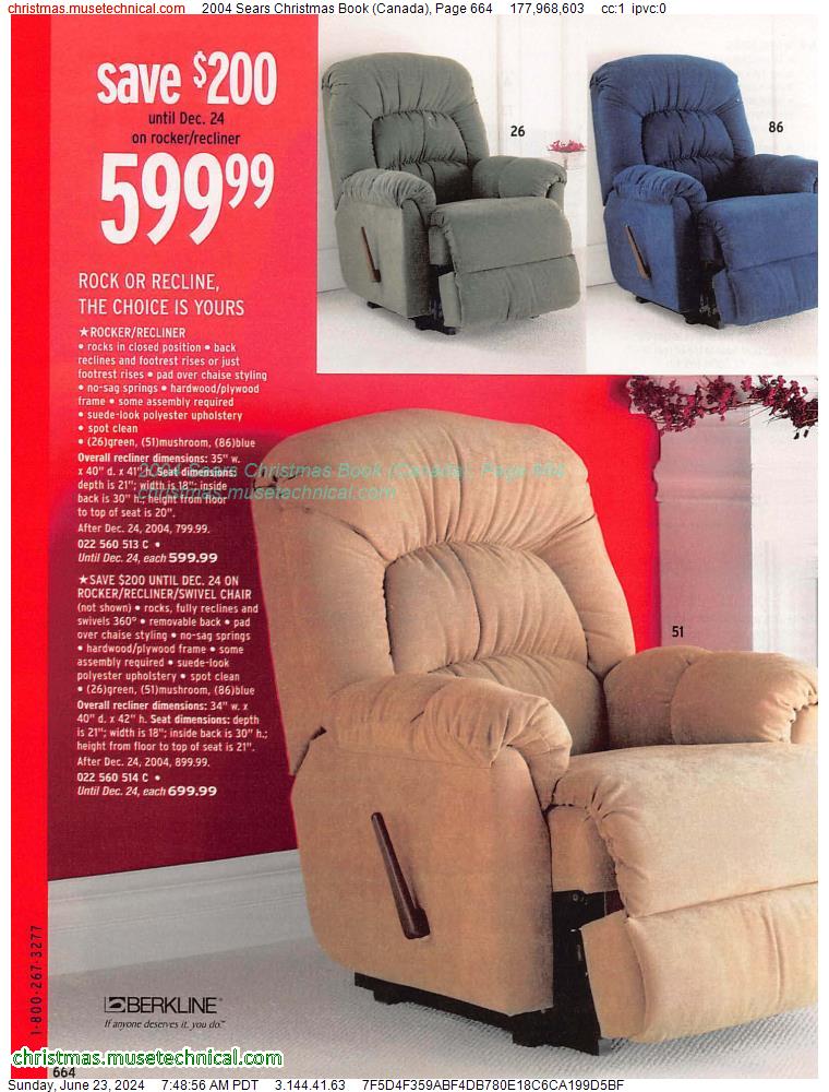 2004 Sears Christmas Book (Canada), Page 664