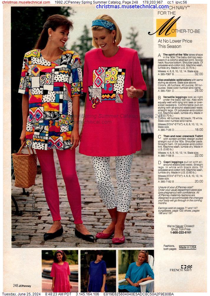 1992 JCPenney Spring Summer Catalog, Page 248