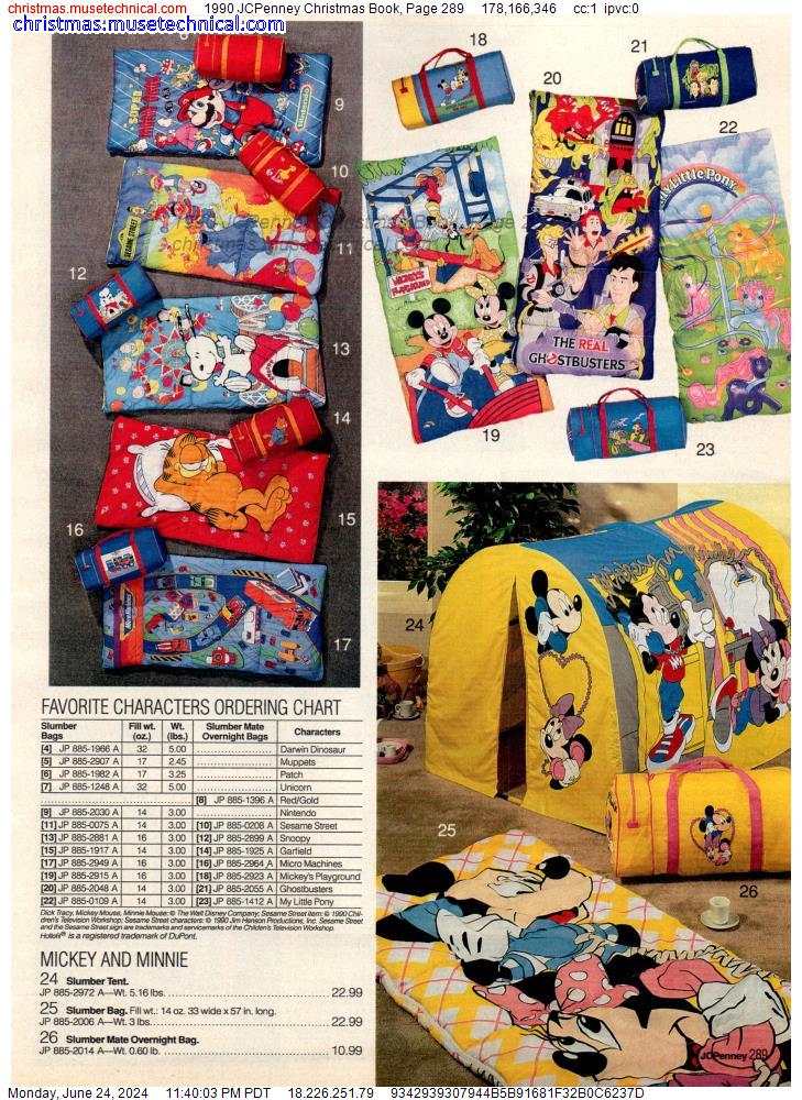 1990 JCPenney Christmas Book, Page 289