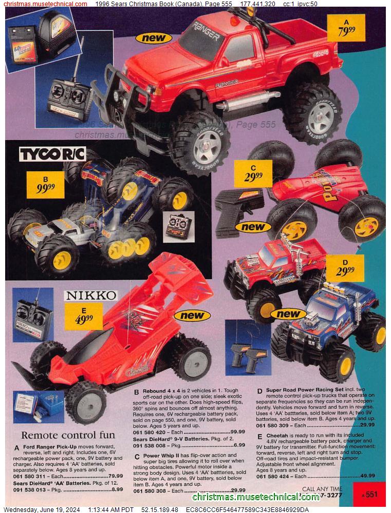 1996 Sears Christmas Book (Canada), Page 555