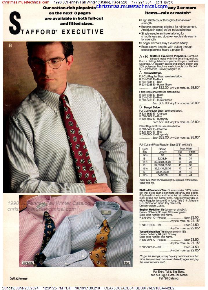1990 JCPenney Fall Winter Catalog, Page 520