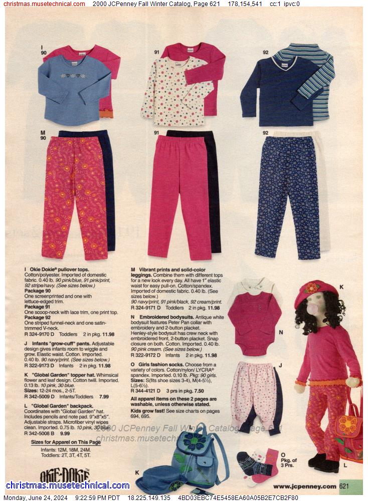 2000 JCPenney Fall Winter Catalog, Page 621