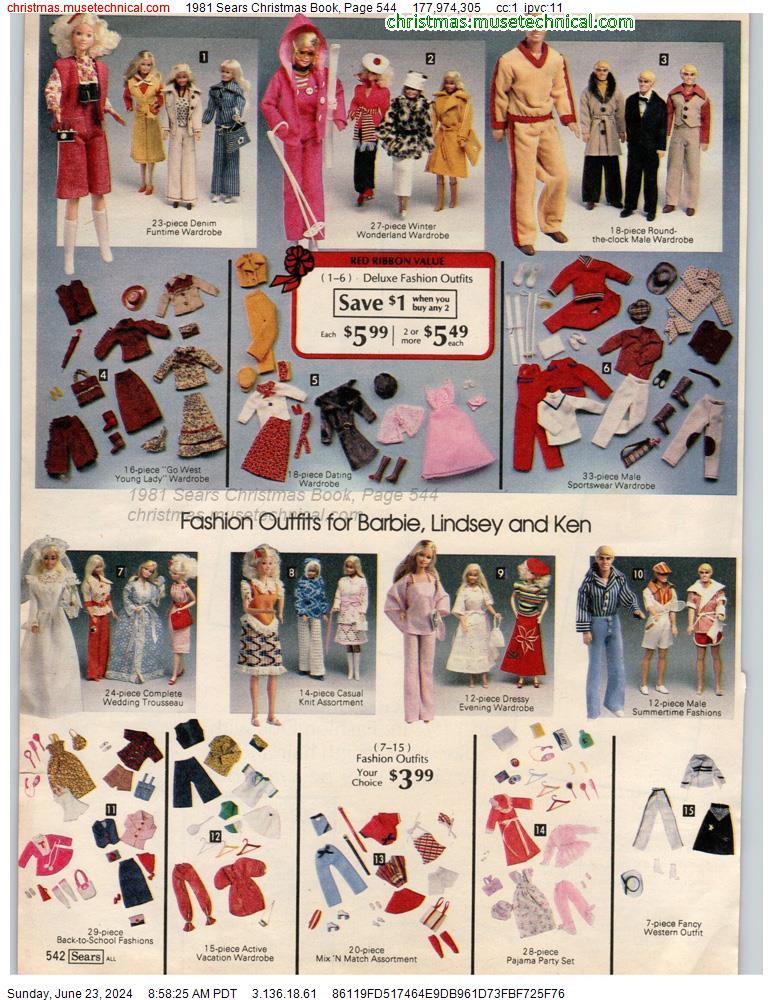 1981 Sears Christmas Book, Page 544