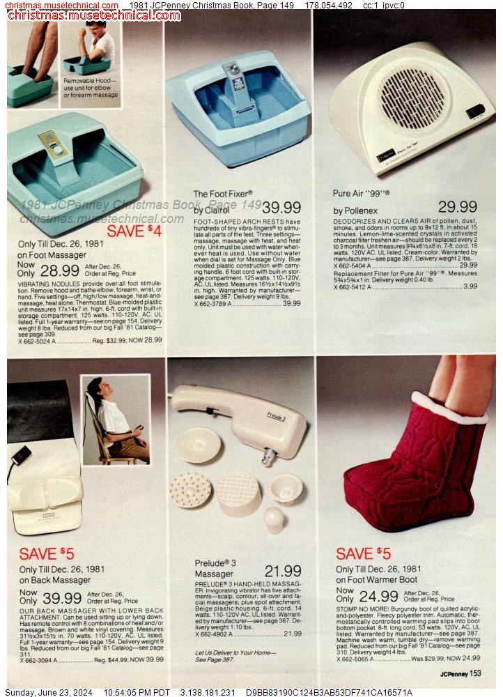1981 JCPenney Christmas Book, Page 149
