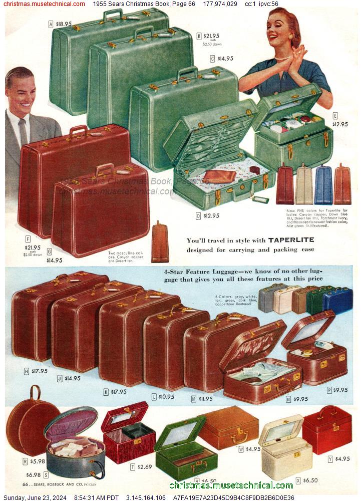 1955 Sears Christmas Book, Page 66