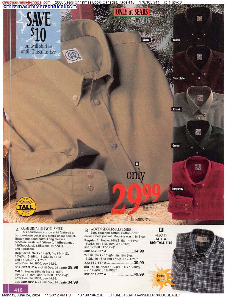 2000 Sears Christmas Book (Canada), Page 416