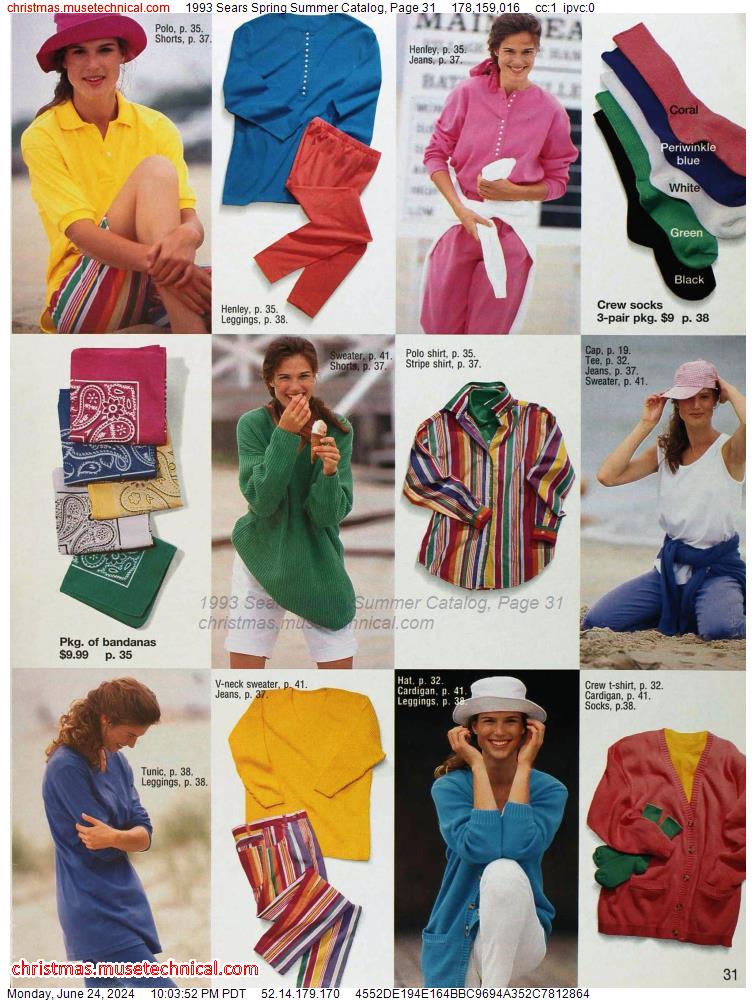 1993 Sears Spring Summer Catalog, Page 31