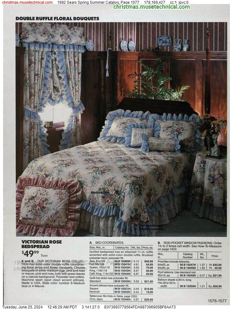1992 Sears Spring Summer Catalog, Page 1577