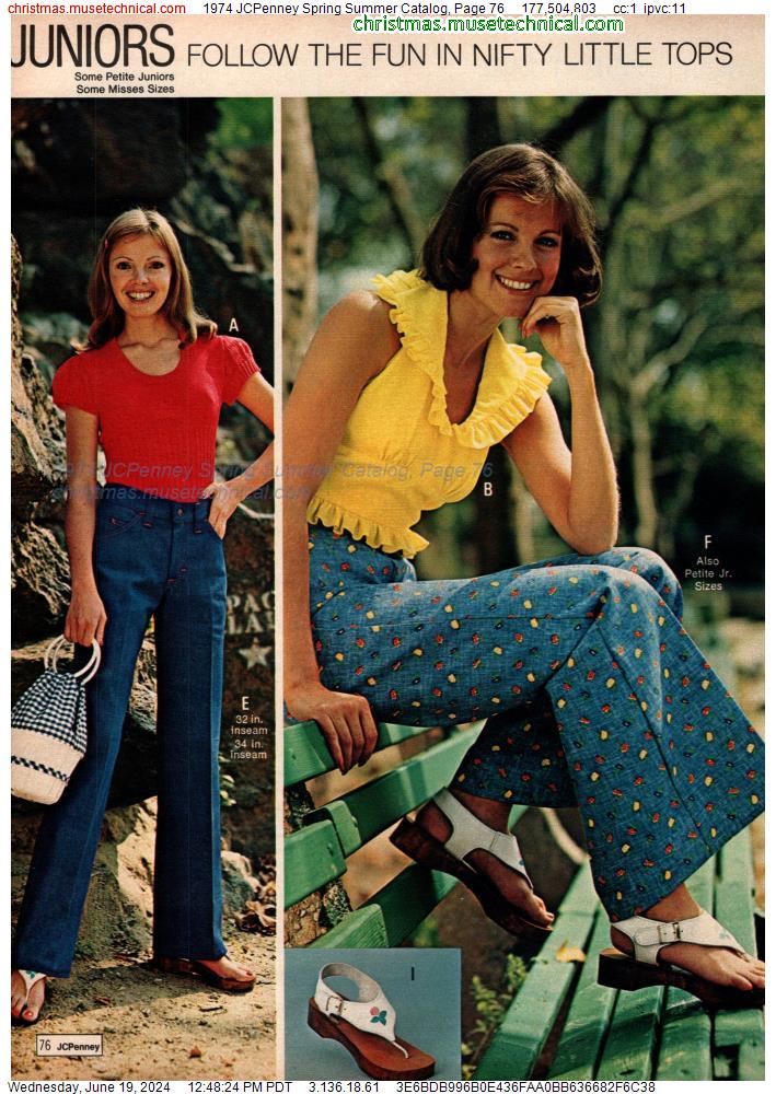 1974 JCPenney Spring Summer Catalog, Page 76