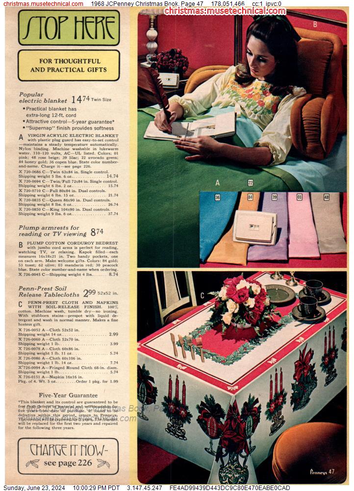 1968 JCPenney Christmas Book, Page 47