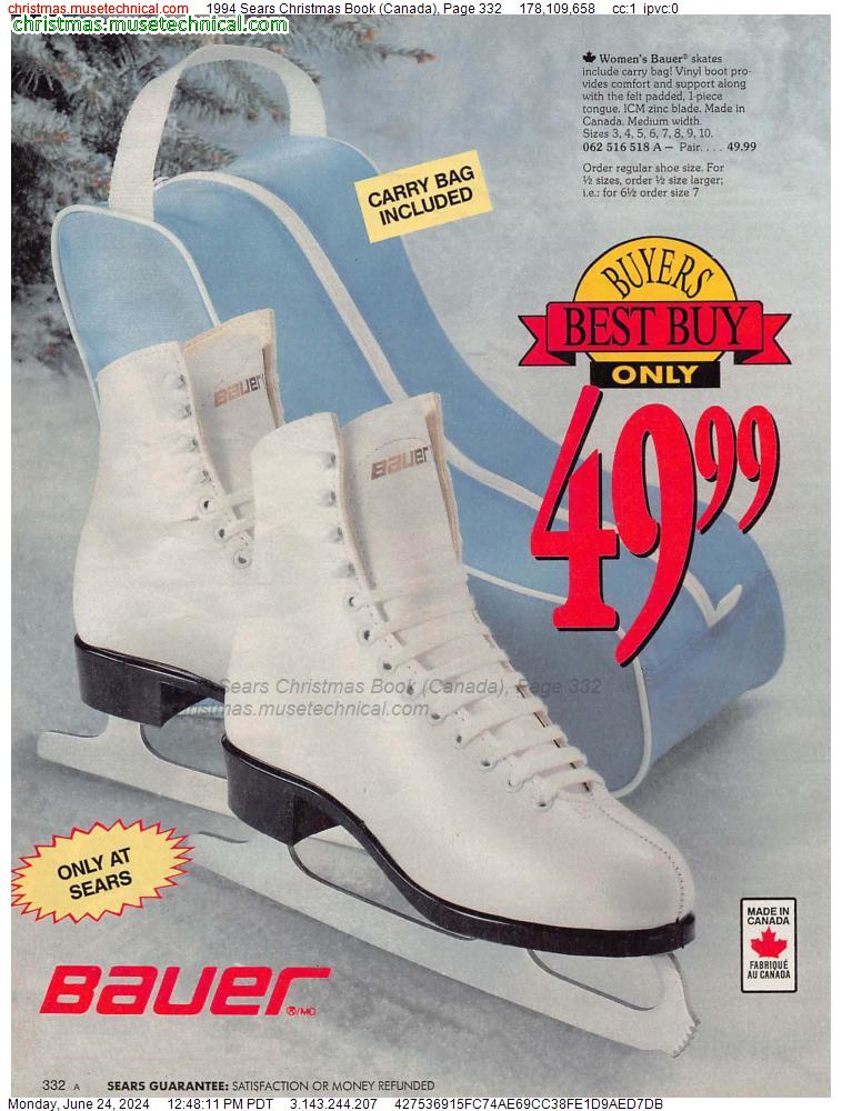 1994 Sears Christmas Book (Canada), Page 332