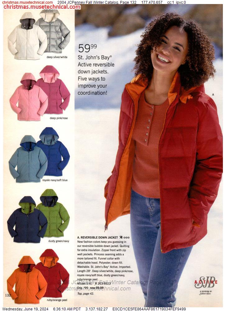 2004 JCPenney Fall Winter Catalog, Page 132